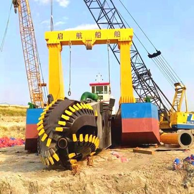 Tipo de ciclón Hydrocyclone Río Arenas y barro Excavadora hidráulica de succión con cabeza de corte