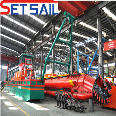Dredger de succión con diámetro de cabeza de corte de 2350 mm