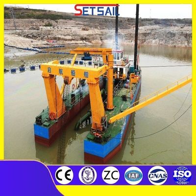 Sistema hidráulico Rexroth 28 pulgadas cortador de succión excavadora de arena para el proyecto de dragado