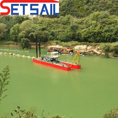 CTS tipo de ranura de 24 pulgadas cortador de succión excavadora con medidor de flujo de agua diseño personalizable