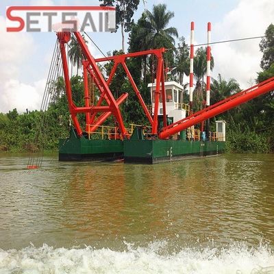 Diámetro del tubo de aspiración 650 mm Cortador hidráulico excavadora para extracción de arena de depósito