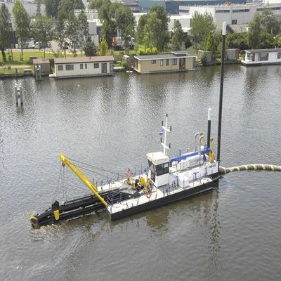 180t Peso total Rexroth hidráulico 20 pulgadas cortador de succión de dragado del barco para la arena del río