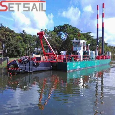 1000m3 de capacidad de corte hidráulico completo excavadora de arena de succión para en el lago y el río