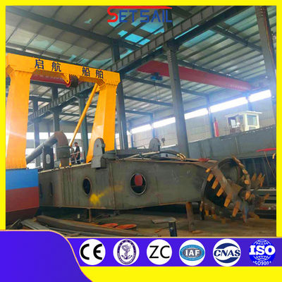 Maquinaria de excavación de arena de succión de alta cabeza con motor Cumins de 100kw-2000kw