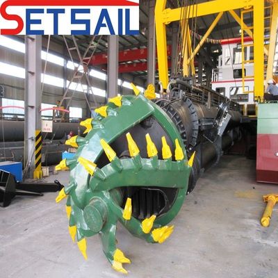 550 bomba de arena Siemens PLC motor diesel de 22 pulgadas cortador de succión excavadora para proyectos