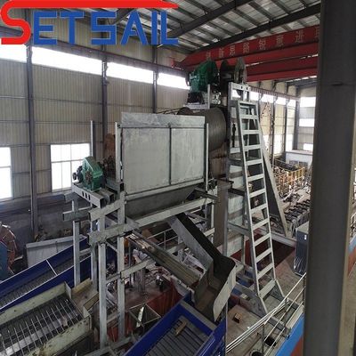 Dredger para la extracción de oro en el río Lake Chain Bucket con pantalla de tambor longitud 1.4mx1.2m-2.6mx1.5m
