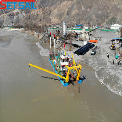 Equipo de dragado de succión de corte de flujo de agua de 800 m3 personalizado con 30000 USD / conjunto de muestras
