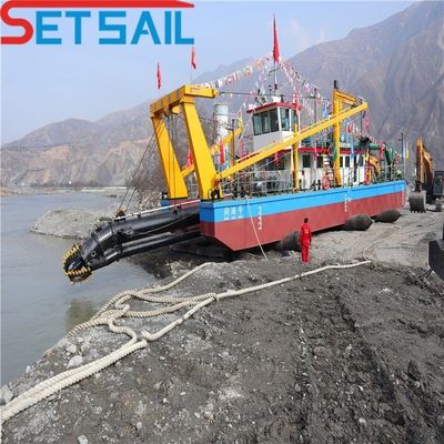 800m3 Cortador de flujo de agua hidráulico Excavadora de succión para zinc Spelter Técnica aséptica