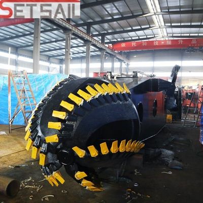 Tipo de hidrociclón Dredger con bomba de aspiración de arena Siemens personalizado con placa de acero Ccsb