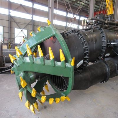 30kw-500kw Potencia de la cabeza del cortador Cortador hidráulico Succión de la minería excavadora para arena y oro
