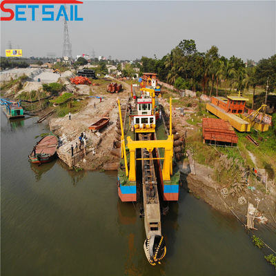 145kw motor auxiliar de energía motor diesel cortador excavador de succión con sistema hidráulico