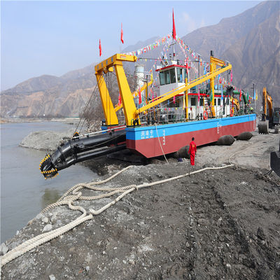30kw-500kw Potencia de la cabeza del cortador Cortador hidráulico Succión de la minería excavadora para arena y oro
