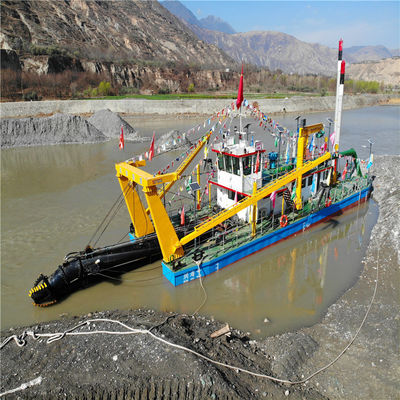 30kw-500kw Potencia de la cabeza del cortador Cortador hidráulico Succión de la minería excavadora para arena y oro