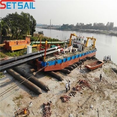 Dredger de succión con motor diesel Cummins y certificación CE
