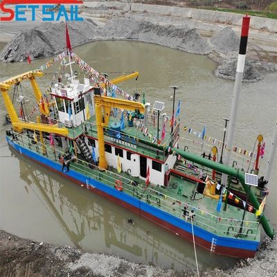 Dredger de succión con motor diesel Cummins y certificación CE