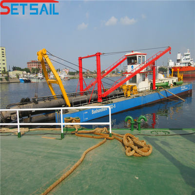 Dredger de succión con motor diesel Cummins y certificación CE