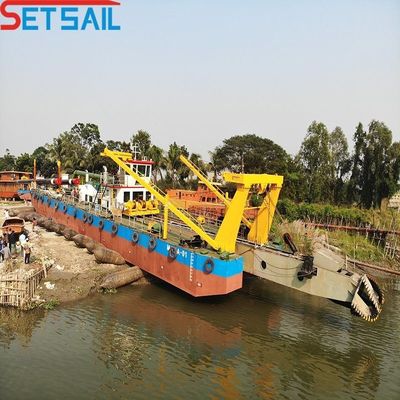 Dredger de succión con motor diesel Cummins y certificación CE