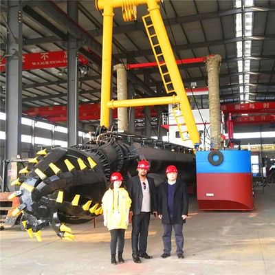 Servicio posventa de toda la vida Cortador diesel Excavadora de arena de succión con Rexroth hidráulica