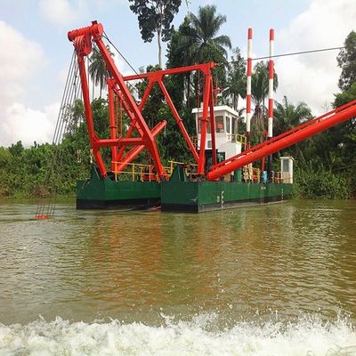 Cortador de diésel de Weichai personalizado Excavadora de arena de succión para excavadoras de arena de río