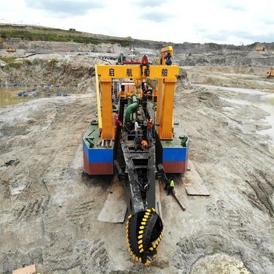 Cortador de diésel de Weichai personalizado Excavadora de arena de succión para excavadoras de arena de río