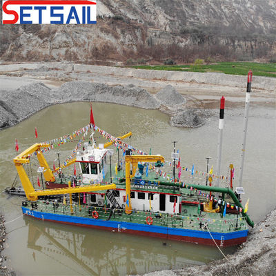 18 pulgadas de flujo de agua 3500m3 cortador de succión excavadora de arena utilizada en el río para el coste de envío