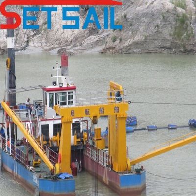 Cummins Motor Siemens PLC 3500m3 Cortador excavadora de arena de succión para dragado a gran escala