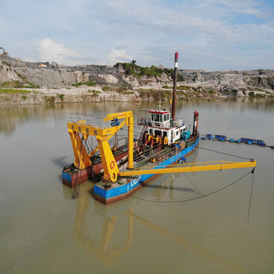 Equipo de excavación por succión de cortadores QH-2 para dragado de ríos y extracción de lodo de lagos