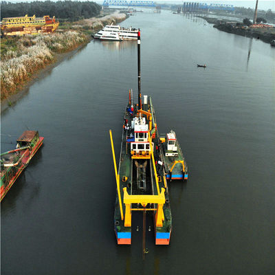 La bomba de lodo de Shijiazhuang se utiliza en la dragadora de succión de cortador de 39 m para el proyecto de dragado
