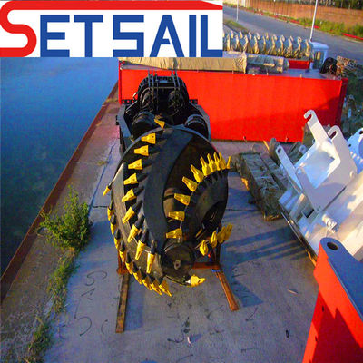 Dredger de succión de corte de 16 pulgadas para paquete de arena de río Tamaño 3100.00cm * 700.00cm * 200.00cm