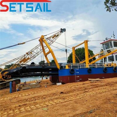 Excavadora de succión de 16 pulgadas con motor diésel de 224 kW de Cummins para excavar