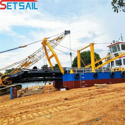 Equipo profesional para el corte de arena por succión de motores diesel para el mercado fluvial