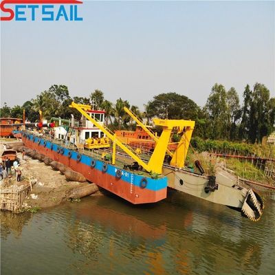 Equipo profesional para el corte de arena por succión de motores diesel para el mercado fluvial