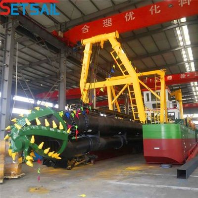 Equipo profesional para el corte de arena por succión de motores diesel para el mercado fluvial