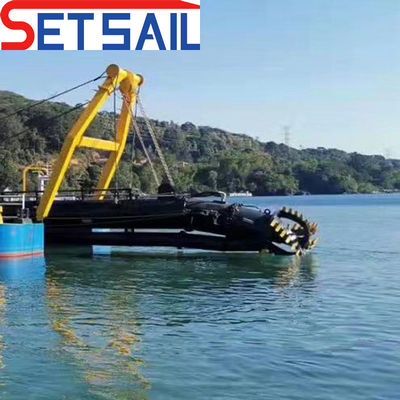 Pago inicial El motor diesel Weichai de 16 pulgadas, el cortador, el recipiente de aspiración de arena, el tipo de ranura CTD