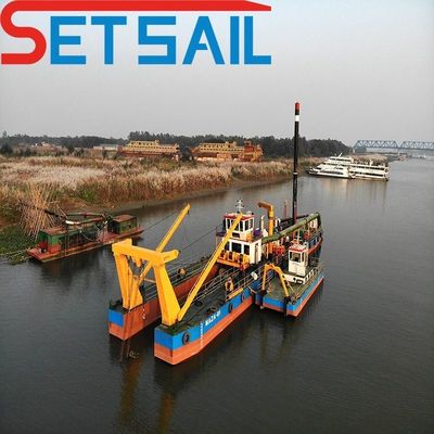 3.2-12,2 m de ancho de lago cortador de barro de succión de equipos de dragado con Alemania Siemens PLC