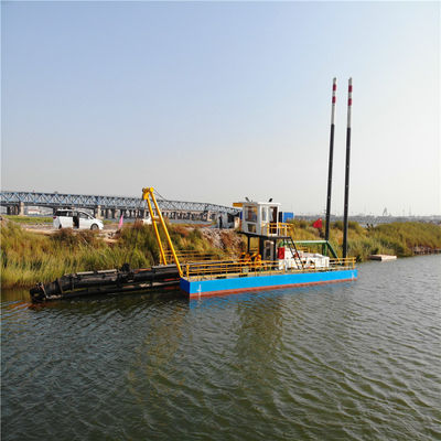 Equipo de dragado por succión de cortador eléctrico para ríos de 6-20 mm de espesor de placa de cubierta