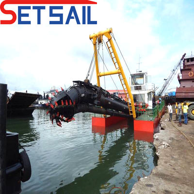 Moneda de EE.UU. Estación de refuerzo de la bomba submarina cortadora excavadora de succión para Bangladesh