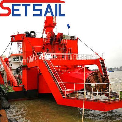 Moneda de EE.UU. Estación de refuerzo de la bomba submarina cortadora excavadora de succión para Bangladesh