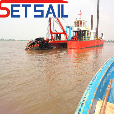 Moneda de EE.UU. Estación de refuerzo de la bomba submarina cortadora excavadora de succión para Bangladesh