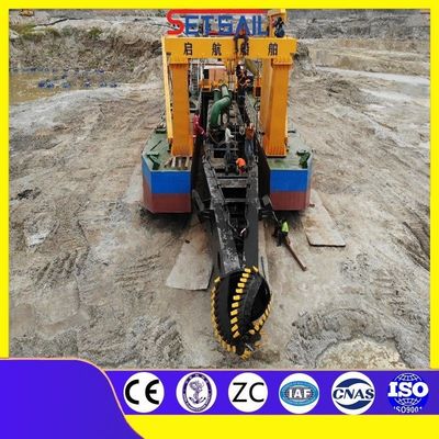 Siemens PLC Cutter Head Cutter Suction Dredger con medidor de caudal Tipo de potencia diésel
