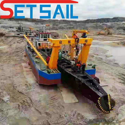 200-900 mm Cortador de bombas de descarga/tubos de succión Excavadora de succión para la extracción de oro