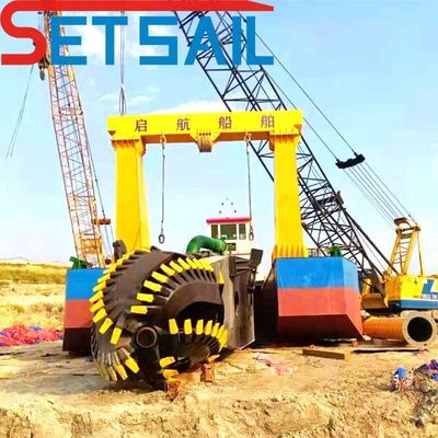 200-900 mm Cortador de bombas de descarga/tubos de succión Excavadora de succión para la extracción de oro
