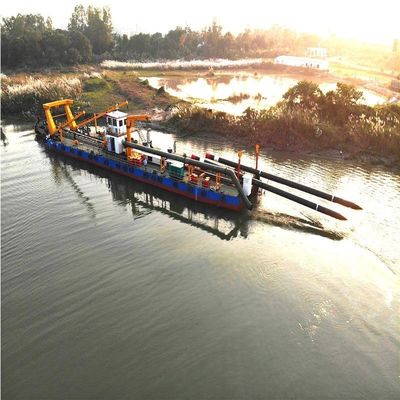 Excavadora de arena del río Shijiazhuang con Cummins 100kw-2000kw potencia del motor auxiliar