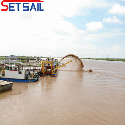 La bomba de arena del río Shijiazhuang 12 pulgadas cortador de succión de barro excavadora 1450 mm cabeza de corte