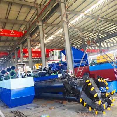 Maquinaria de dragado con motor hidráulico diesel de capacidad de 60-4000 m3 y tipo de ranura CTS