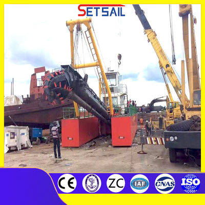 Barco de succión de corte de 12 pulgadas equipado con control hidráulico automático completo y Rexroth