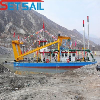 Hidrociclón ciclón tipo 12 pulgadas cortador de succión excavadora de arena para el río 53 metros cabeza