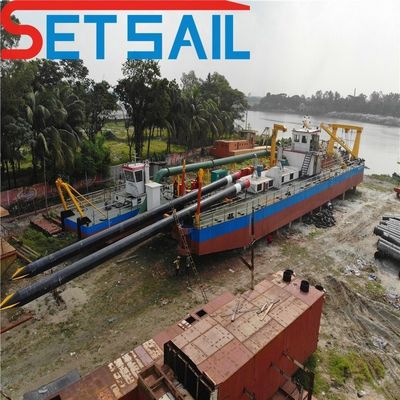 Peso total 28-1000 t Maquinaria de dragado por succión