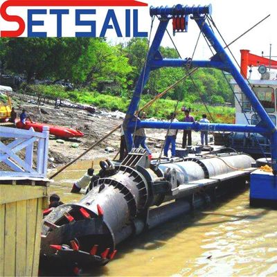 60-4000m3 Capacidad Siemens PLC cortador hidráulico excavadora de succión con medidor de caudal de agua