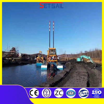 Dredger con bomba de arena de succión de 12 pulgadas de alta capacidad para la draga de profundidad de 12 metros